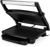 Princess Panini grill 2000 W zwart en zilverkleurig online kopen