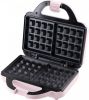 Bestron Wafelijzer AWB700P Luikse wafel 750 W roze online kopen