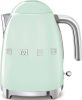 SMEG KLF03PGEU retro 50&apos, s style waterkoker, watergroen online kopen