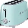 Smeg 50's Style broodrooster 2-slots extra lang TSF02PGEU watergroen online kopen