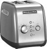 KitchenAid Toaster 5KMT221ECU CONTOUR SILVER met opzethouder voor broodjes en sandwichtang online kopen