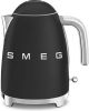 Smeg Waterkoker Klf03blmeu 1.7 Liter Mat Zwart online kopen