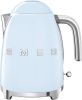 SMEG KLF03PBEU retro 50&apos, s style waterkoker, pastelblauw online kopen