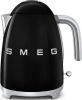 SMEG KLF03BLEU retro 50&apos, s style waterkoker, zwart online kopen