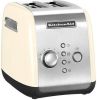 KitchenAid Toaster 5KMT221EAC ALMOND CREAM met opzethouder voor broodjes en sandwichtang online kopen