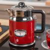 Russell Hobbs Retro Ribbon Red waterkoker 1, 7 liter 21670 70 online kopen