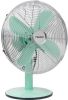 Bestron Tafelventilator Summer Breeze met draaifunctie in retrostijl, hoogte 43 cm, ø 35 cm, 35 w, mint online kopen