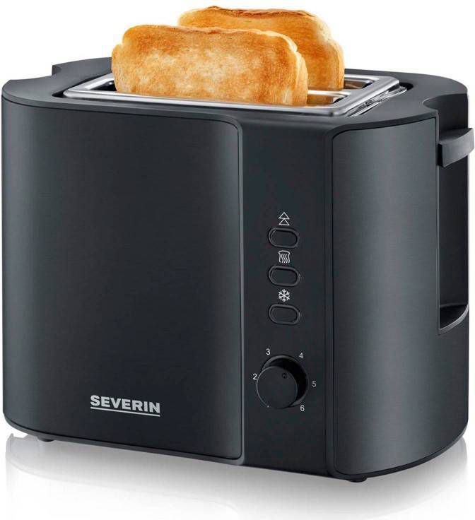 Severin Toaster broodrooster 800W zwart online kopen